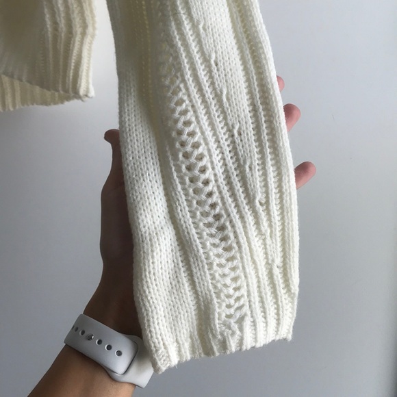 Cream Knit Sweater - Picture 3 of 5